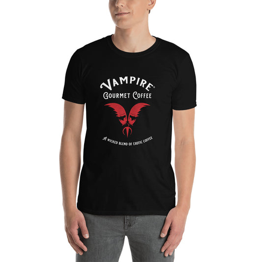 Vampire Gourmet Coffee T-Shirt Unisex Black